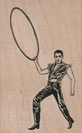 Man With Hoop 2 x 3-0