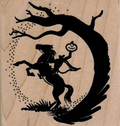 Headless Horseman/Tree 2 3/4 x 2 3/4-0