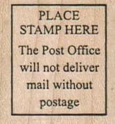 Place Stamp Here 1 1/4 x 1 1/4-0