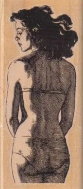 Lady Swimsuit Back 2 x 4 1/4-0
