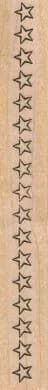 Row Of Stars 3/4 x 4 1/4-0