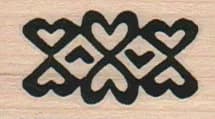 Heart Design 1 x 1 1/2-0