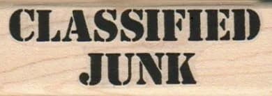 Classified Junk 1 x 2 3/4-0