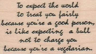 To Expect The World 1 3/4 x 2 3/4-0
