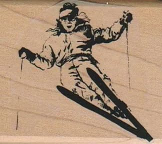 Ski Jump Lady 2 x 2 1/4-0