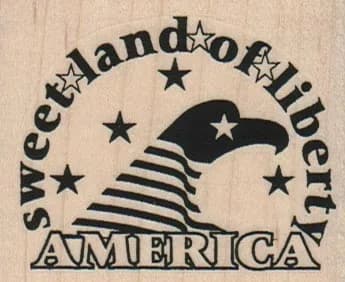 Sweet Land Of Liberty 2 1/2 x 2-0