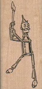 Tin Man With Axe 1 1/2 x 3-0