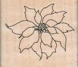 Poinsettia/Small 1 3/4 x 1 1/2-0
