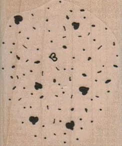 Hearts And Dots Background 1 3/4 x 2-0