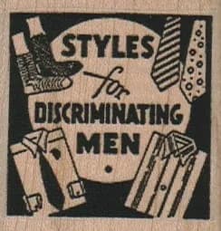 Styles For Discriminating Men 1 3/4 x 1 3/4-0