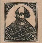 Shakespeare Framed 1 1/4 x 1 1/4-0
