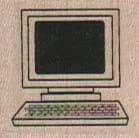 Computer Screen And Keyboard 1 1/4 x 1-0
