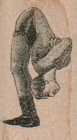 Man Bending Backwards 1 1/4 x 2-0
