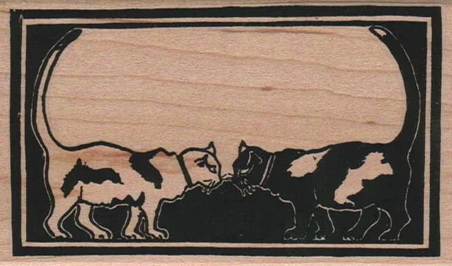 Spotted Cats Blank 2 3/4 x 4 1/2-0