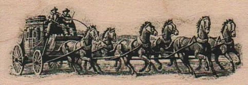 Stage Coach 1 1/4 x 3 1/4-0