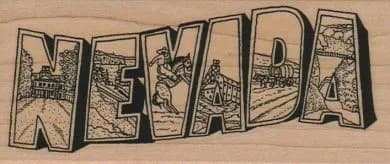 Nevada Illustrated 2 1/4 x 4 3/4-0