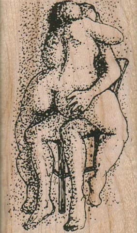 Nekkid Lovers 2 x 3 1/4-0