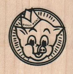 Piggly Wiggly 1 3/4 x 1 3/4-0