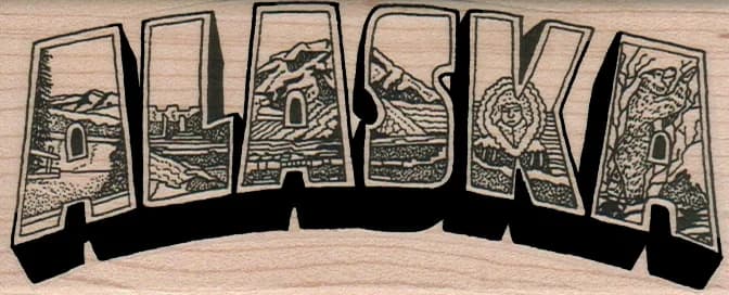 Alaska Illustrated 2 x 4 1/2-0