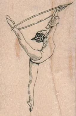 Hoop Lady 2 x 2 3/4-0