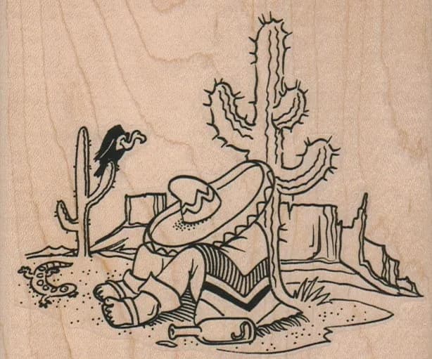 Siesta Scene 4 1/4 x 3 1/2-0