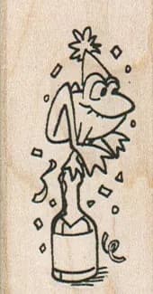 Champagne Frog 1 1/4 x 2 1/4-0