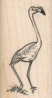 Flamingo Walking 1 1/4 x 2 1/4-0