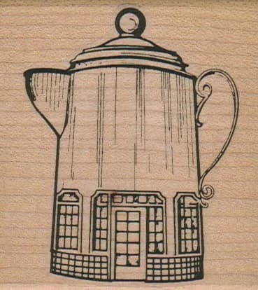 Coffee Pot Inn 2 1/2 x 3-0