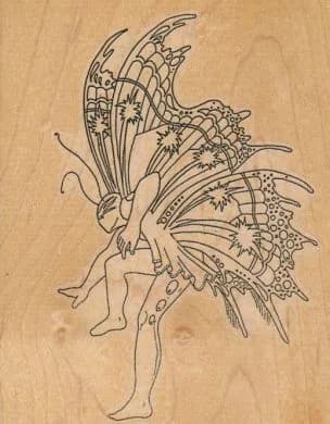 Butterfly/Fairy 3 3/4 x 4 1/2-0
