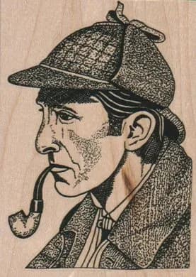 Sherlock Holmes 2 3/4 x 3 3/4-0