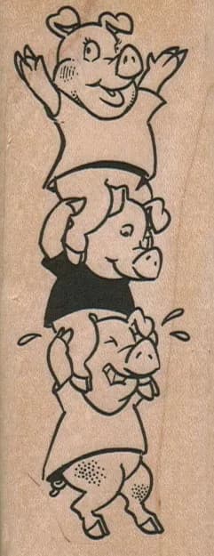 Balancing Pigs 1 3/4 x 4 1/4-0