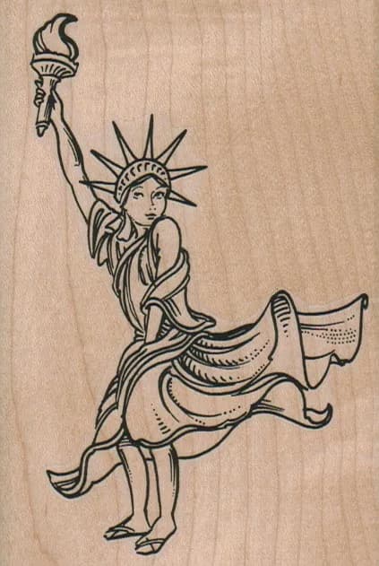 Liberty/Dress Flying Up 3 x 4 1/4-0