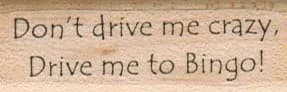 Don't Drive Me Crazy 3/4 x 2-0
