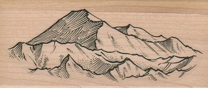Mountain Peaks 2 1/4 x 4 3/4-0