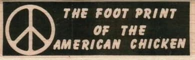 The Foot Print/American 1 1/4 x 3 1/2-0