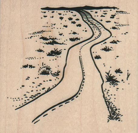Winding Road 3 1/4 x 3-0