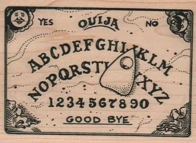 Ouija Board 3 1/4 x 4 1/4-0