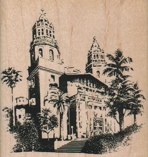 Hearst Castle 3 1/4 x 3 1/2-0