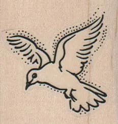 Bird In Flight 1 3/4 x 1 3/4-0