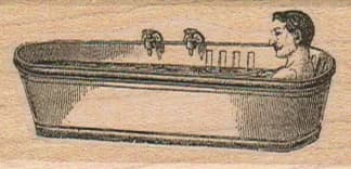 Man In Tub 1 1/4 x 2 1/4-0