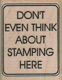 Don't Even Think About 1 1/2 x 1 3/4-0