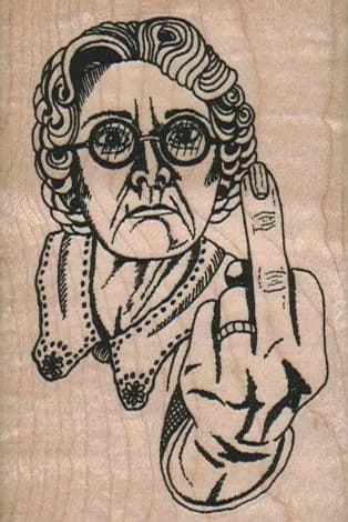 Finger Lady 2 1/4 x 3 1/4-0