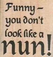 Funny - You Don't 1 1/4 x 1 1/4-0