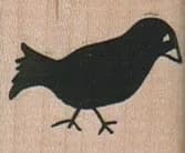 Solid Bird Walking Head Up Med 1 1/4 x 1-0