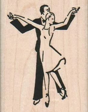 Dancing Couple 2 x 2 1/2-0
