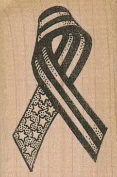 Ribbon/Stars & Stripes 1 3/4 x 2 1/2-0