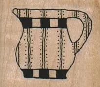 Striped Pitcher/Med 1 1/2 x 1 1/4-0