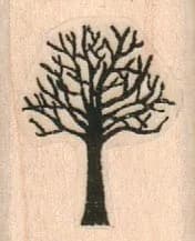 Solid Bare Tree 1 x 1 1/4-0