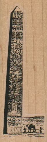 Egyptian Obelisk And Camel 1 1/4 x 3 1/4-0