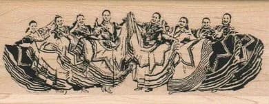 Spanish Dancers/Large 2 1/4 x 5 1/2-0
